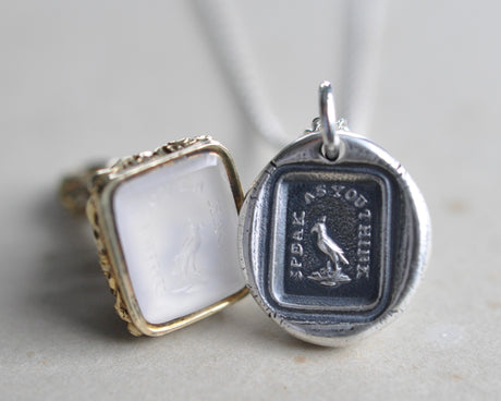 parrot wax seal jewelry