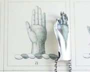 hand necklace pendant
