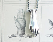 hand necklace