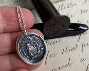 St. Benedict wax seal jewelry