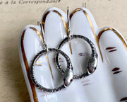 ouroboros earrings