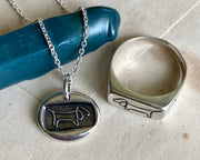 dog wax seal jewelry