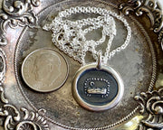 wax seal necklace