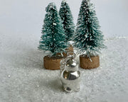 snowman pendant back view