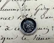 star wax seal pendant