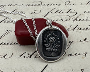 rose SANS EPINE pendant