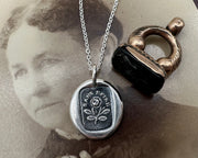 rose wax seal jewelry