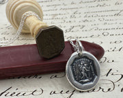 devil wax seal jewelry