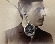 the devil with love pendant