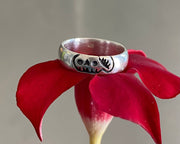 personalized skull ring