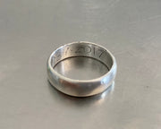 inscribed skull ring