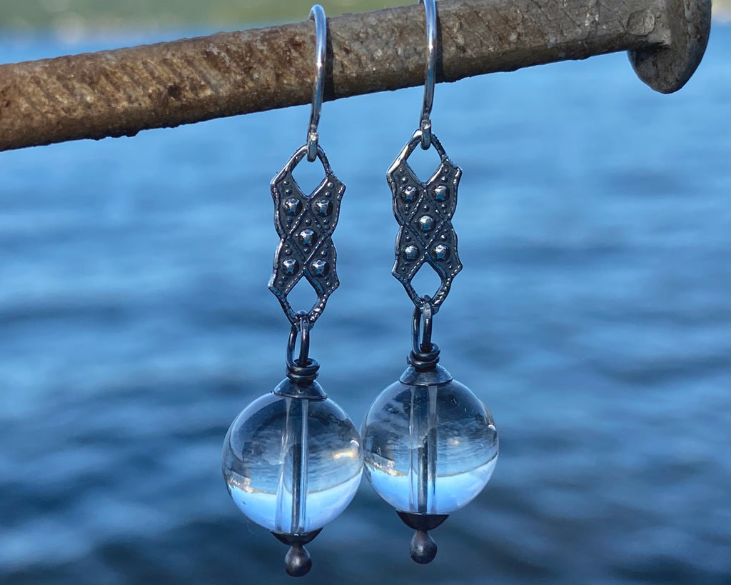pools of light earrings