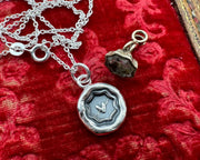 heart wax seal jewelry