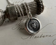 mask wax seal pendant