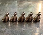 bronze ghost pendant