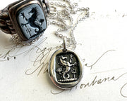 seahorse wax seal jewelry