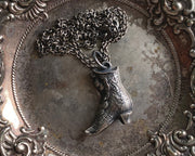 witch's boot pendant