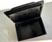 antique trinket box - man holding ale tankard