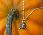 tiny spider pendant