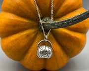 jack o'lantern necklace