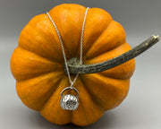 pumpkin pail necklace