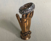 skull mourning ring