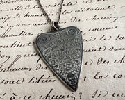 planchette pendant