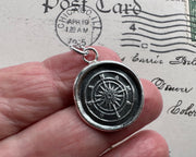 compass wax seal jewelry