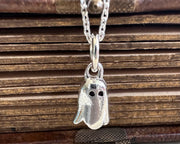 little ghost pendant