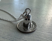 Samantha the ghost pendant - the seventh born ghost