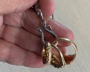 serpent hook ring holder