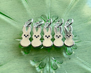 peeps bunny charms