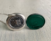 bird wax seal jewelry