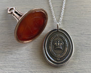 crown wax seal jewelry