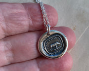pig necklace