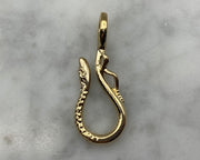 gold serpent hook