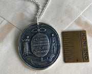 skeleton wax seal jewelry