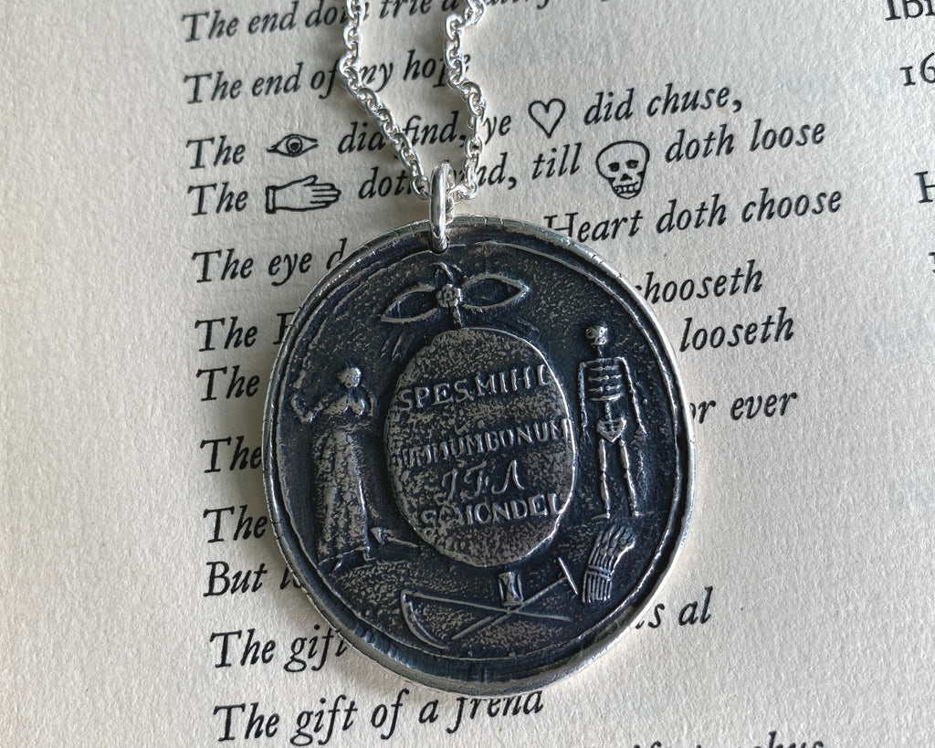 skeleton necklace