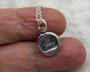 tiny ship pendant