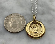 gold dragon necklace
