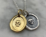 skull wax seal jewelry