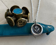 flower wax seal jewelry