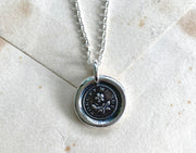 forget me not flower necklace