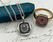 sun wax seal jewelry