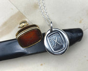 scissors wax seal jewelry