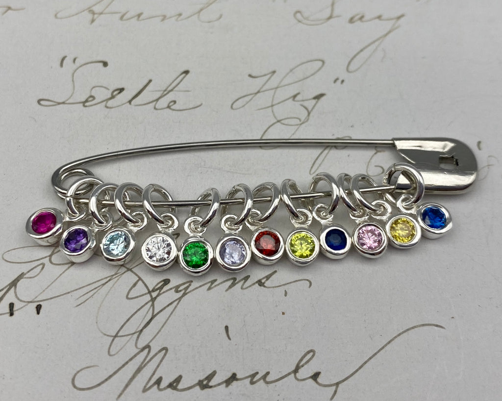 tiny birthstone charms