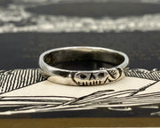 skull mourning ring