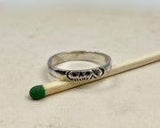 skull mourning ring