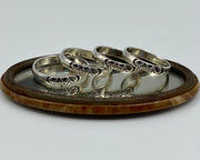 skull mourning ring band