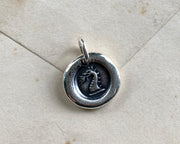 dragon wax seal necklace - wax seal jewelry